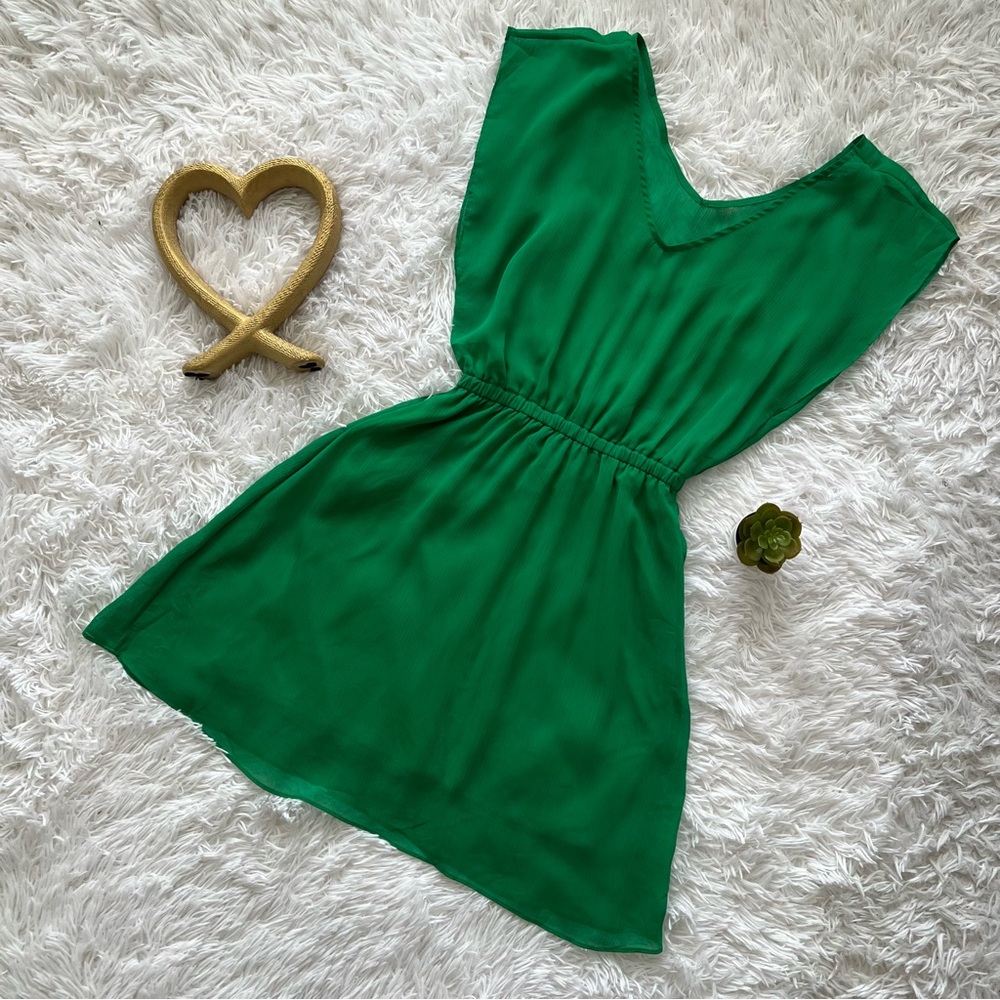 Express Emerald Green Dress